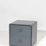 Patricia Kids Charcoal Grey Bedside Table
