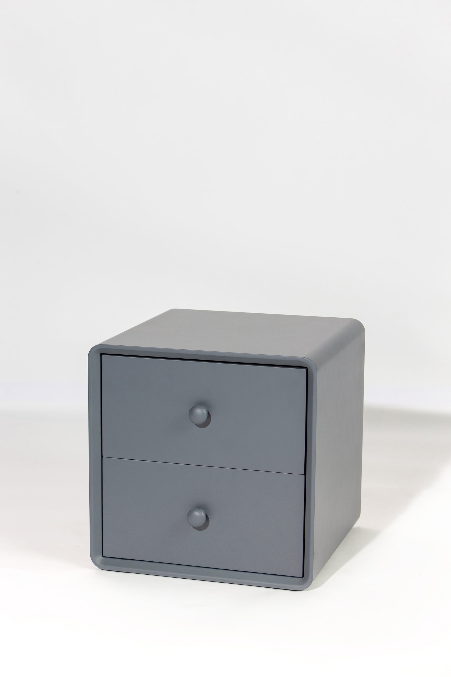 Patricia Kids Charcoal Grey Bedside Table - Image 2