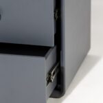 Patricia Kids Charcoal Grey Bedside Table