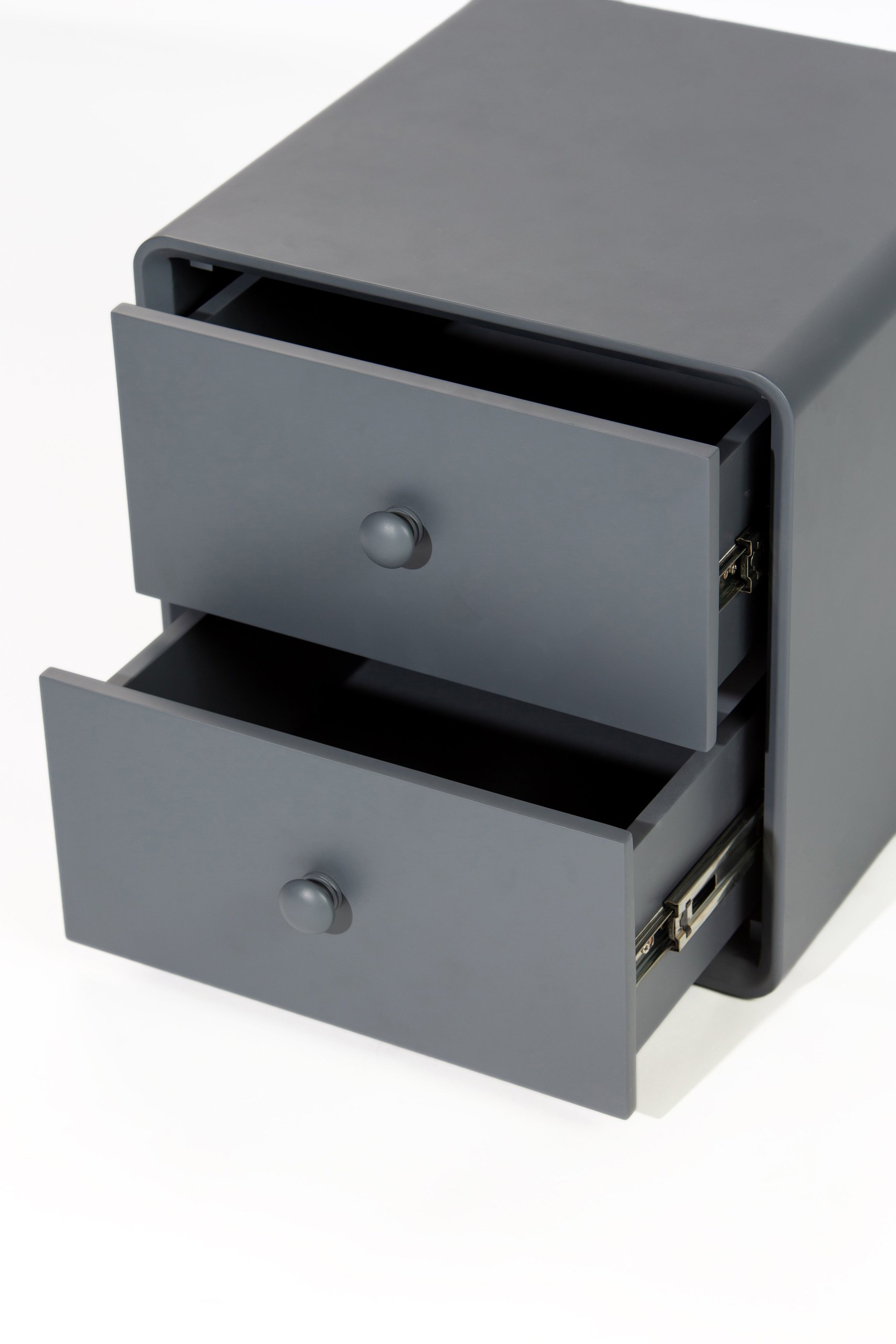 Patricia Kids Charcoal Grey Bedside Table - Image 5