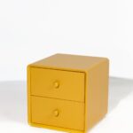 Patricia Kids Mustard Yellow Bedside Table