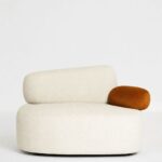 Branka Oatmilk Beige Sofa Chair