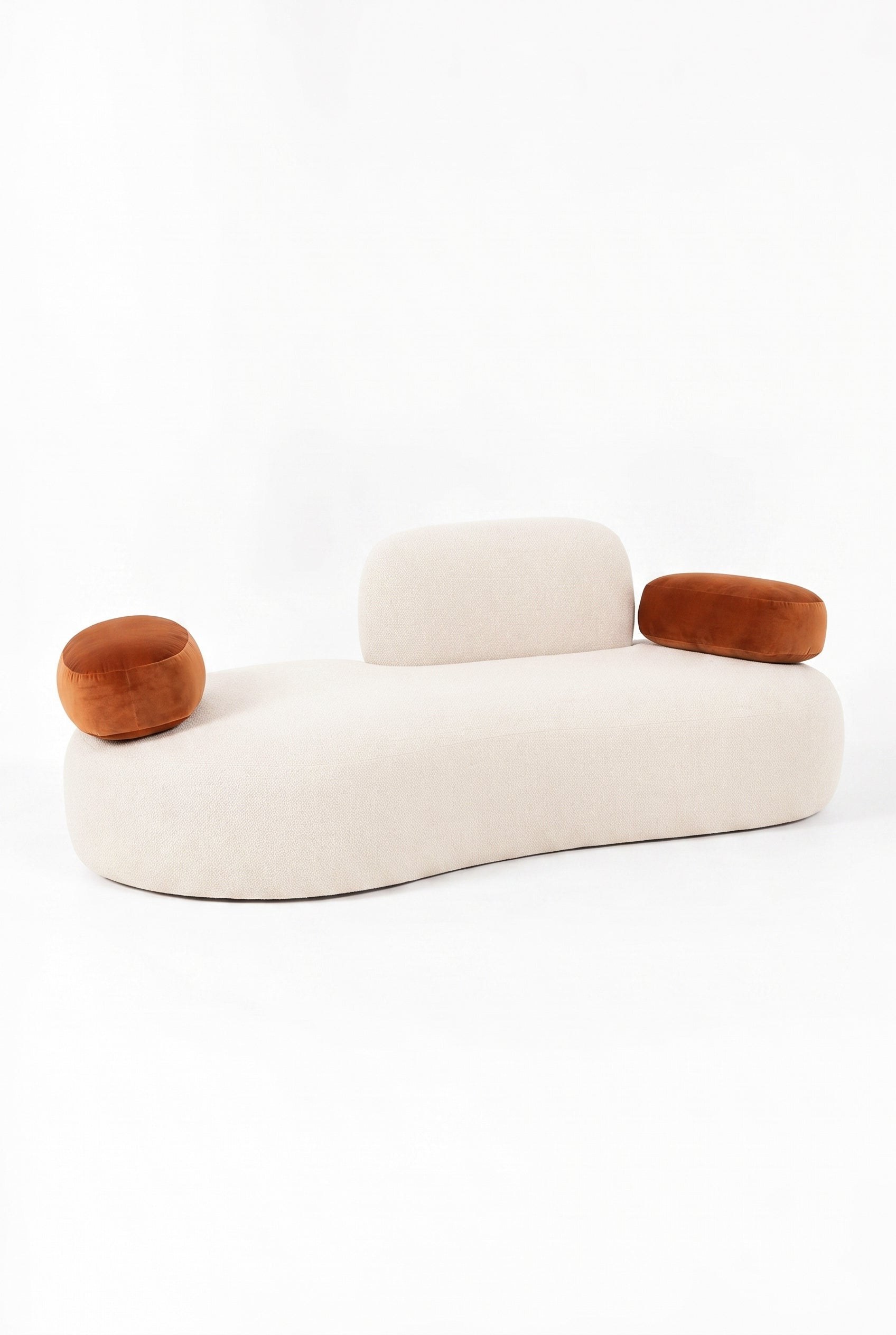 Branka Oatmilk Beige 3 Seater Sofa