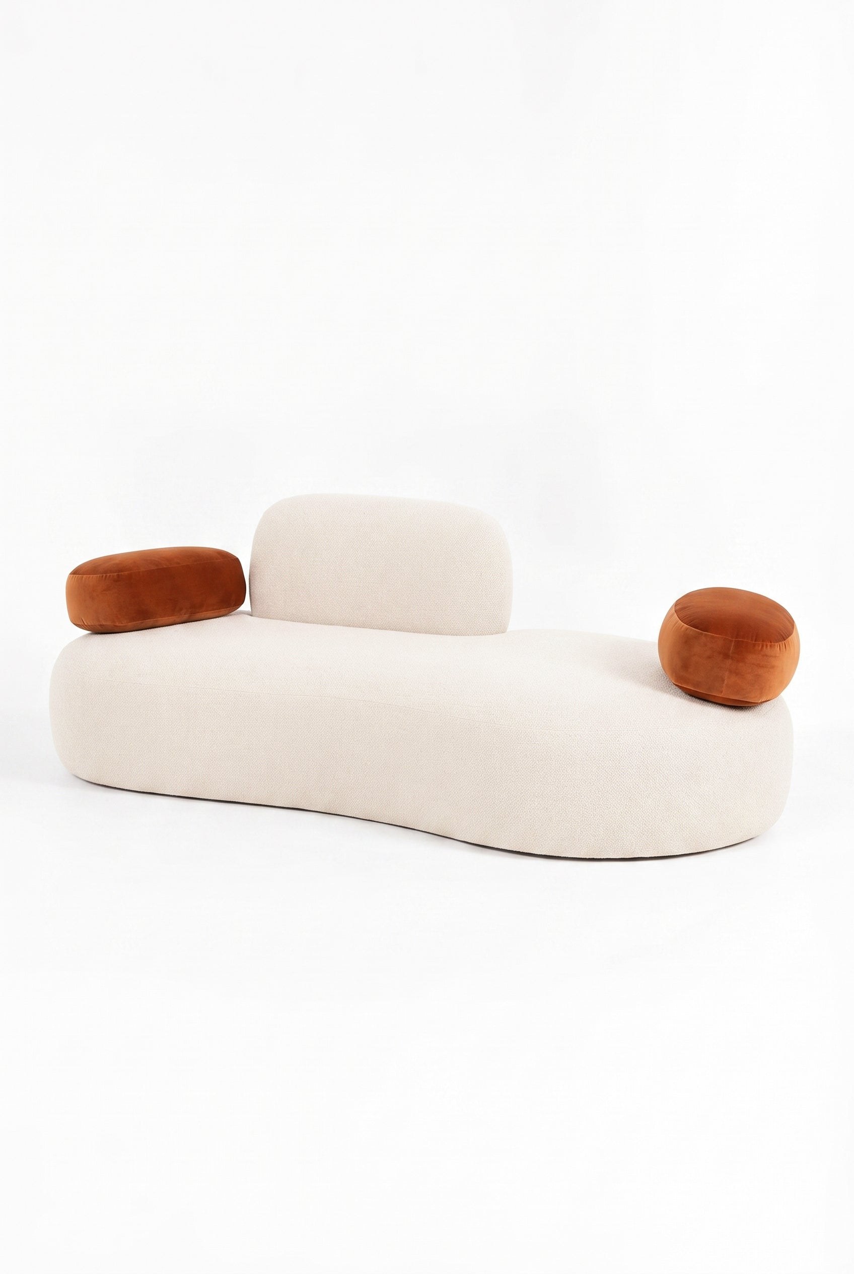 Branka Oatmilk Beige 3 Seater Sofa - Image 2
