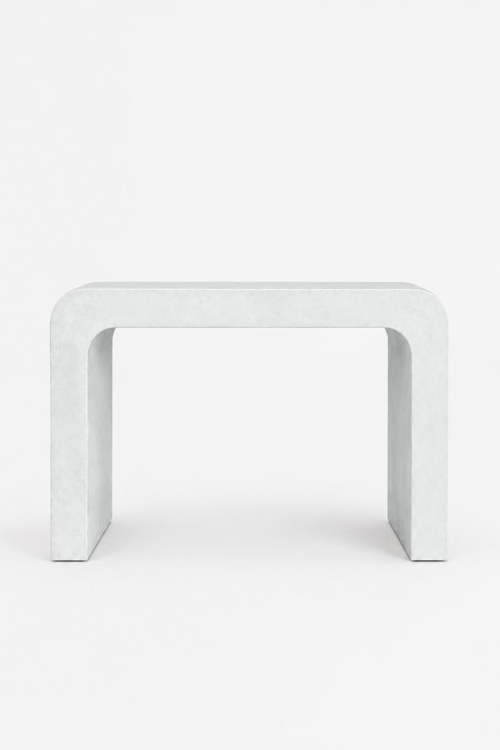 Kuzmina Off White Concrete Console Table (100CMx75CM) - Image 2