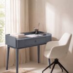 Daisy Charcoal Grey Kids Desk