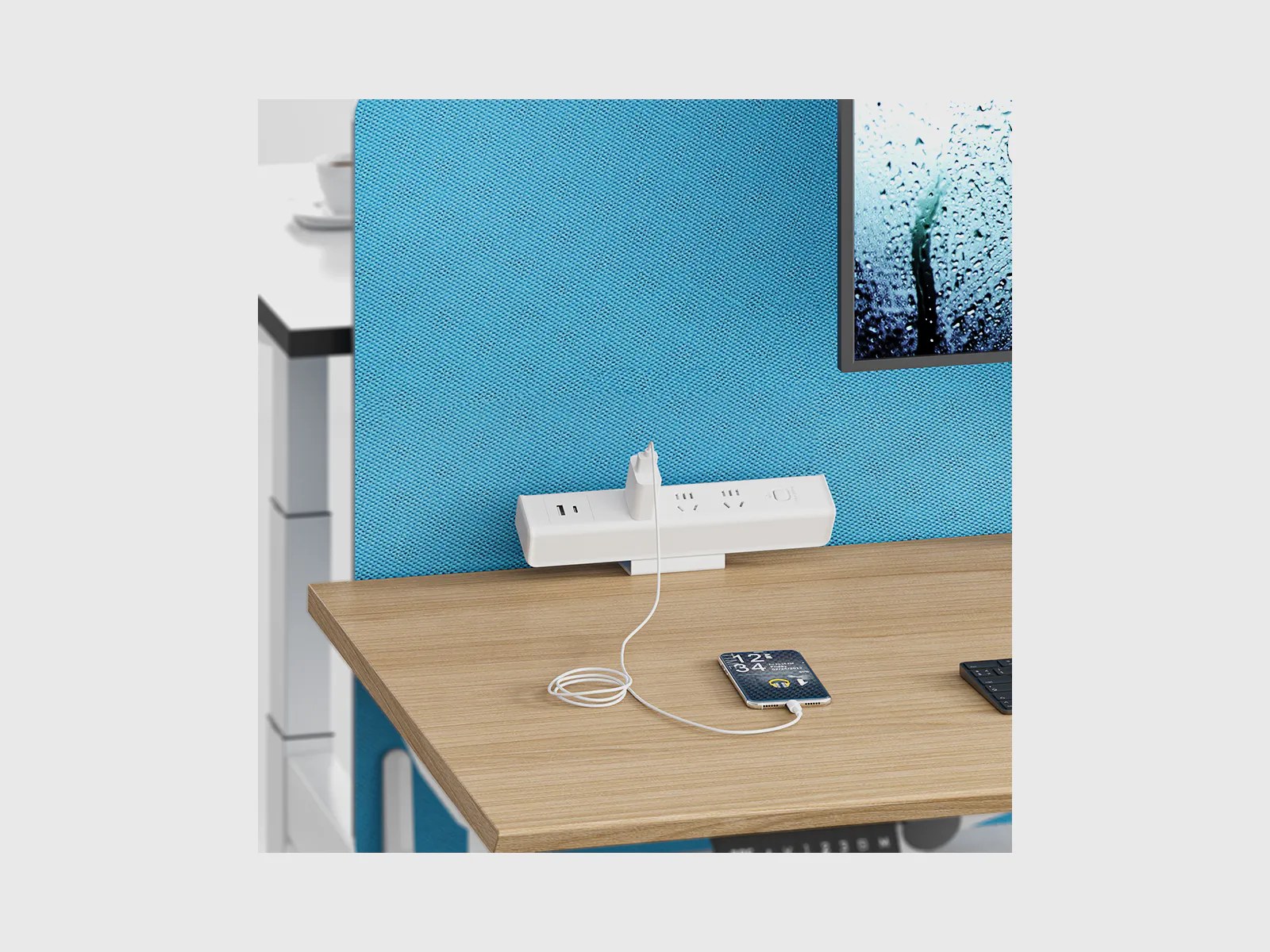 Desk Clamp Power Strip – PC09 - Image 4