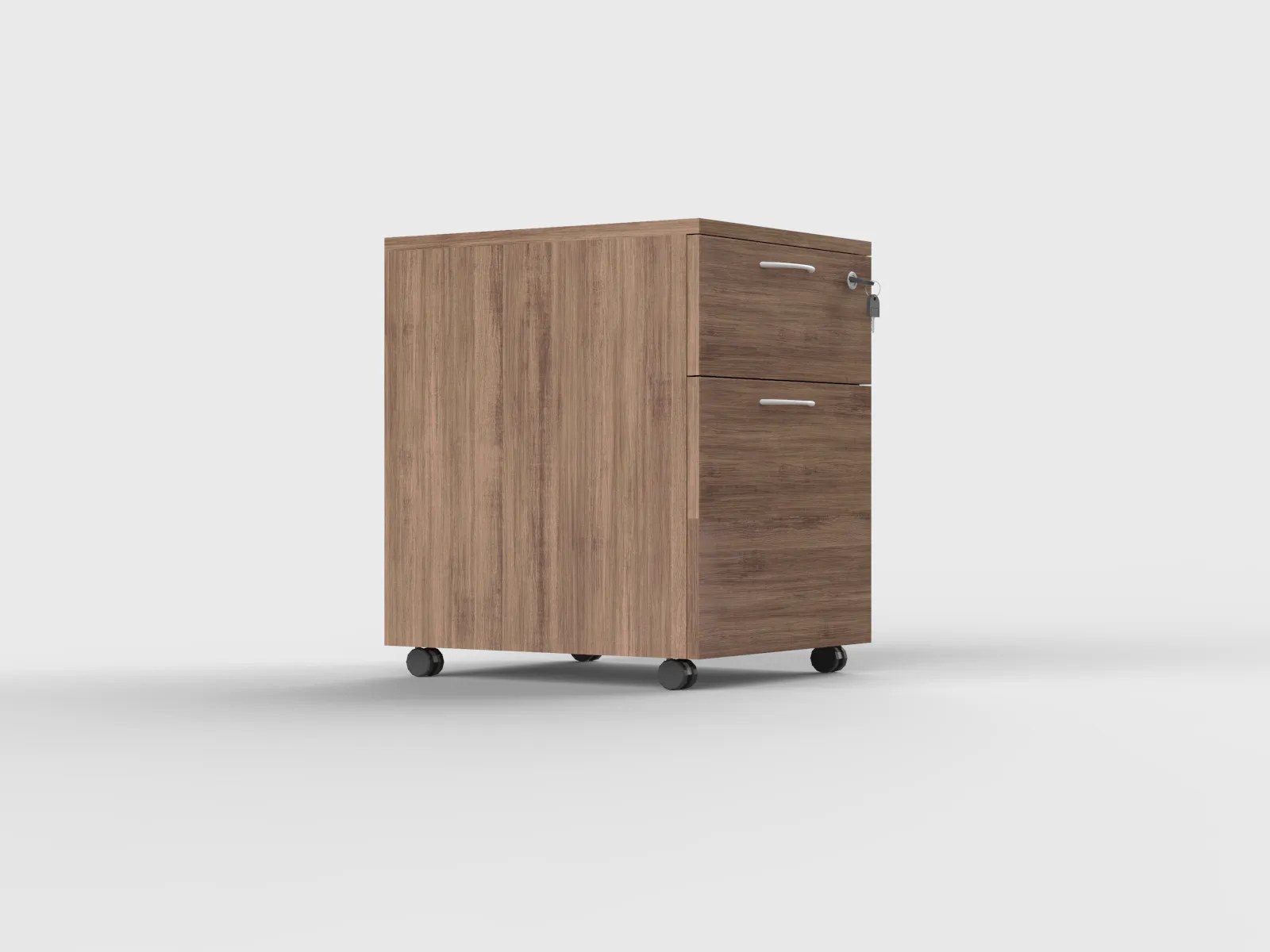 2D Mobile Pedestal Storage (2 Drawer) - Image 6