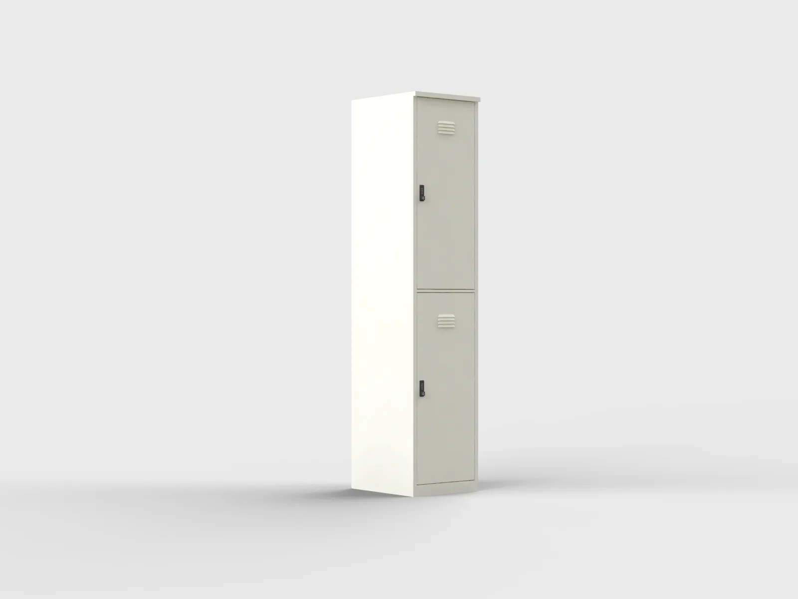 Steel Locker Cabinet – Two Doors