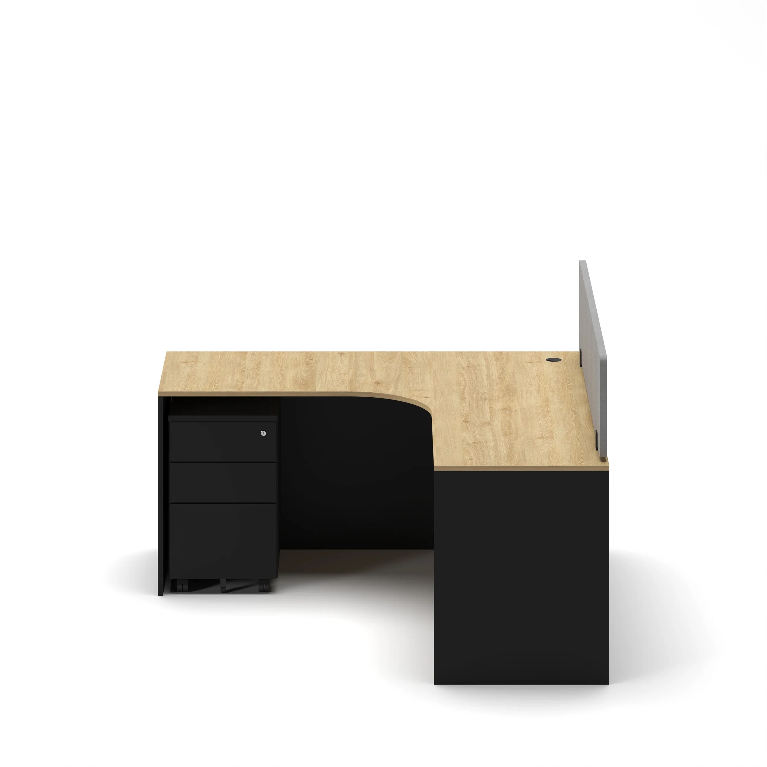 Slate Angle Office Workstation Desk - Single - Image 23