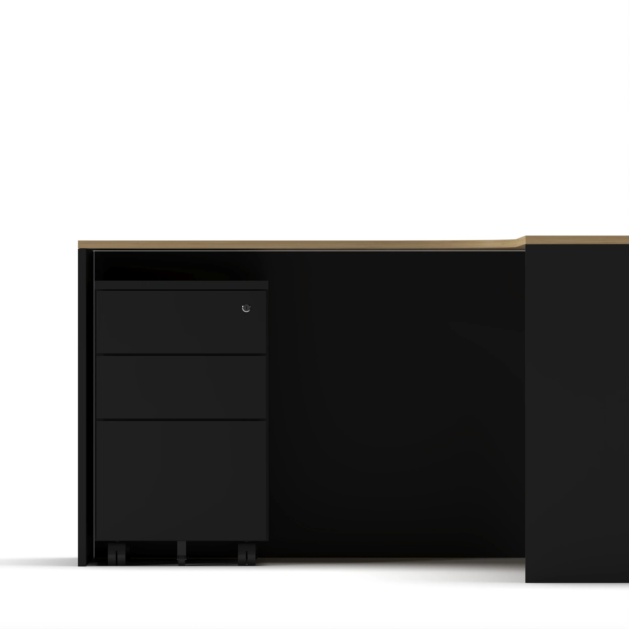 Slate Angle Office Workstation Desk - Single - Image 24