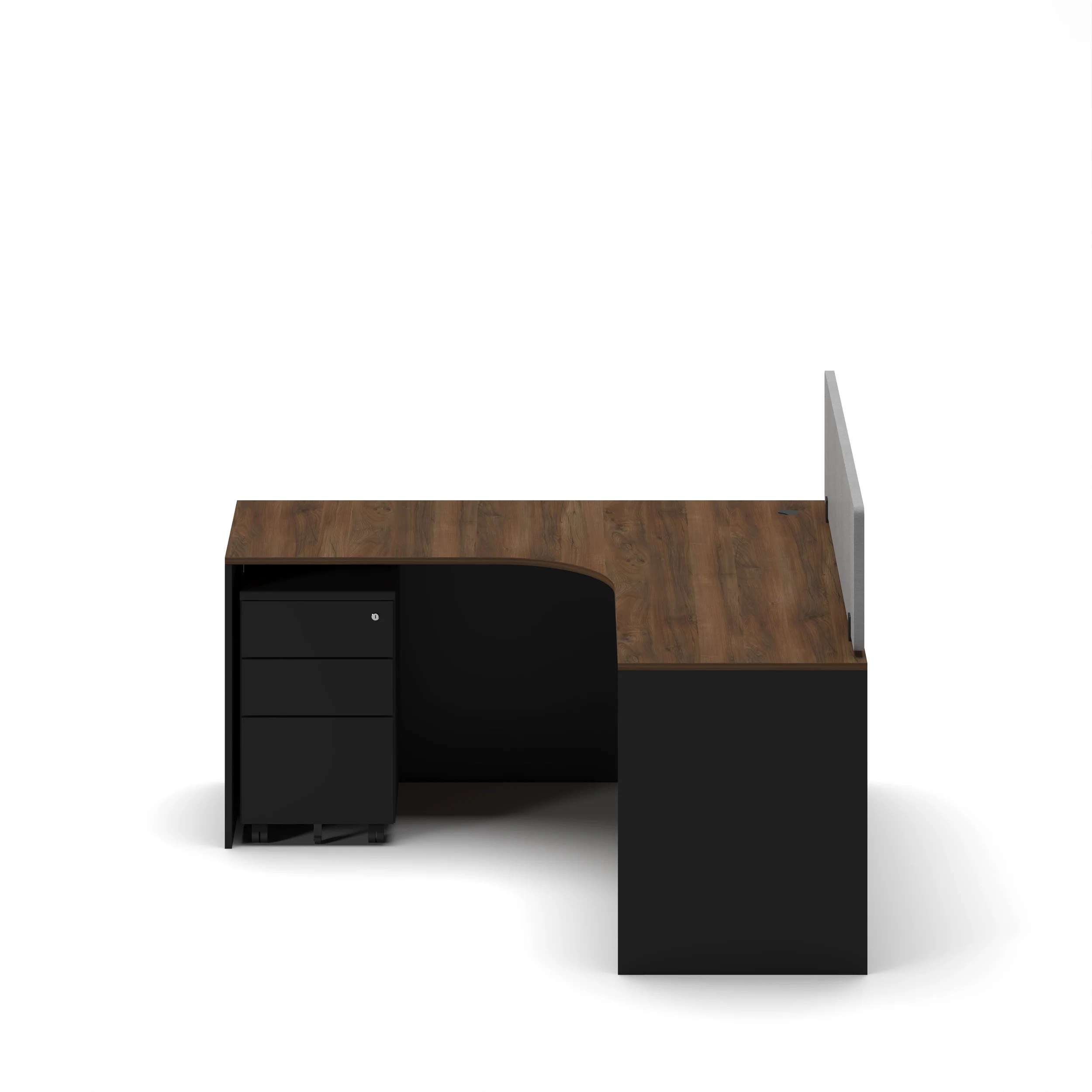 Slate Angle Office Workstation Desk - Single - Image 31