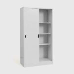 MSC-3S – Steel Sliding Cupboard (3-Shelf)