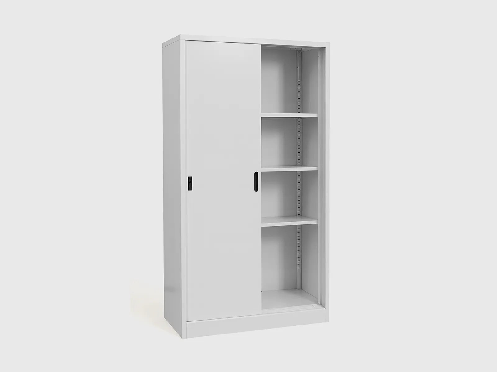 MSC-3S – Steel Sliding Cupboard (3-Shelf) - Image 2