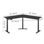 Studio 120° Corner Standing Desk
