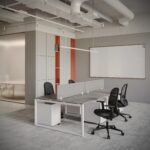 4-Person Face-to-Face Cluster Workstation - Series O