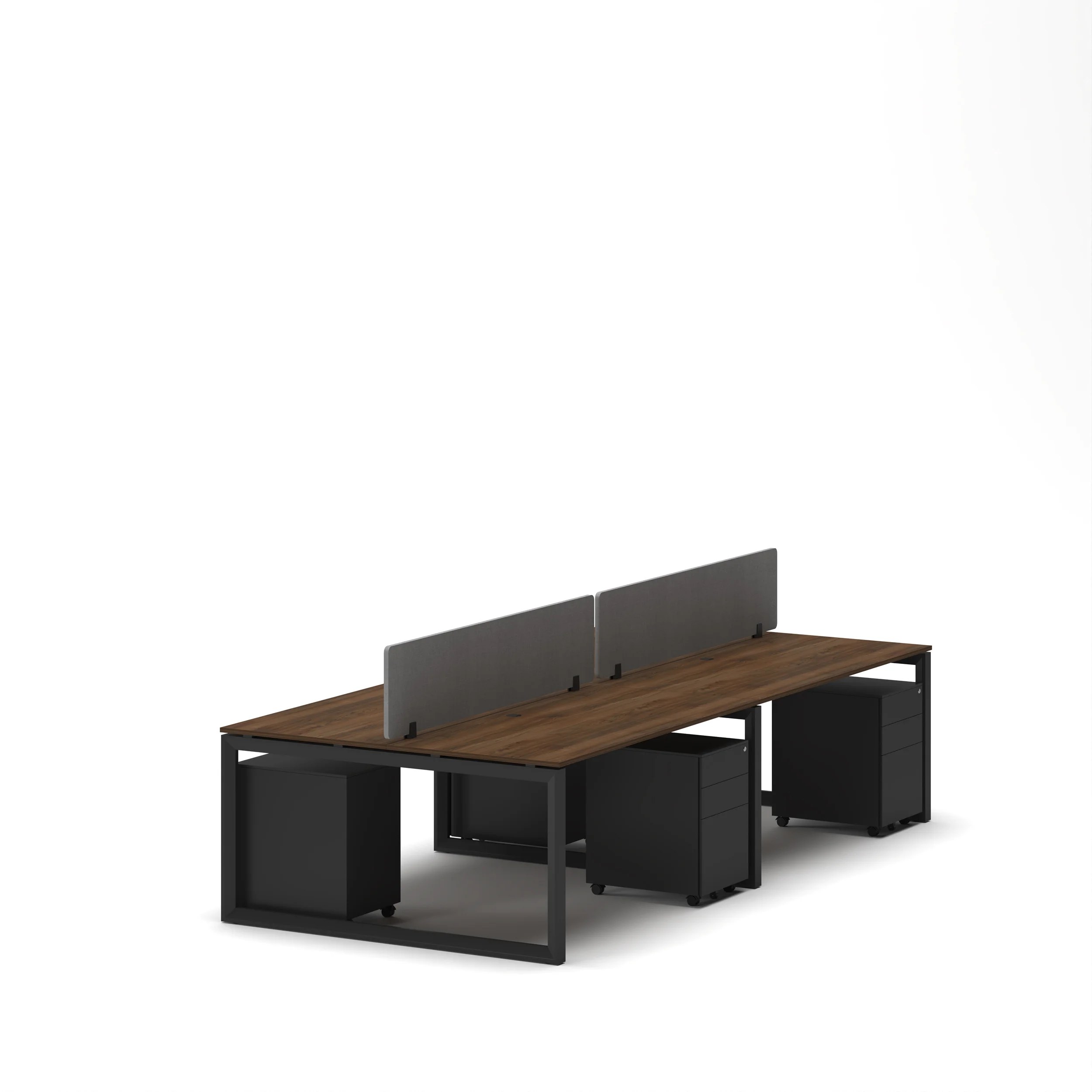 4-Person Face-to-Face Cluster Workstation - Series O - Image 38