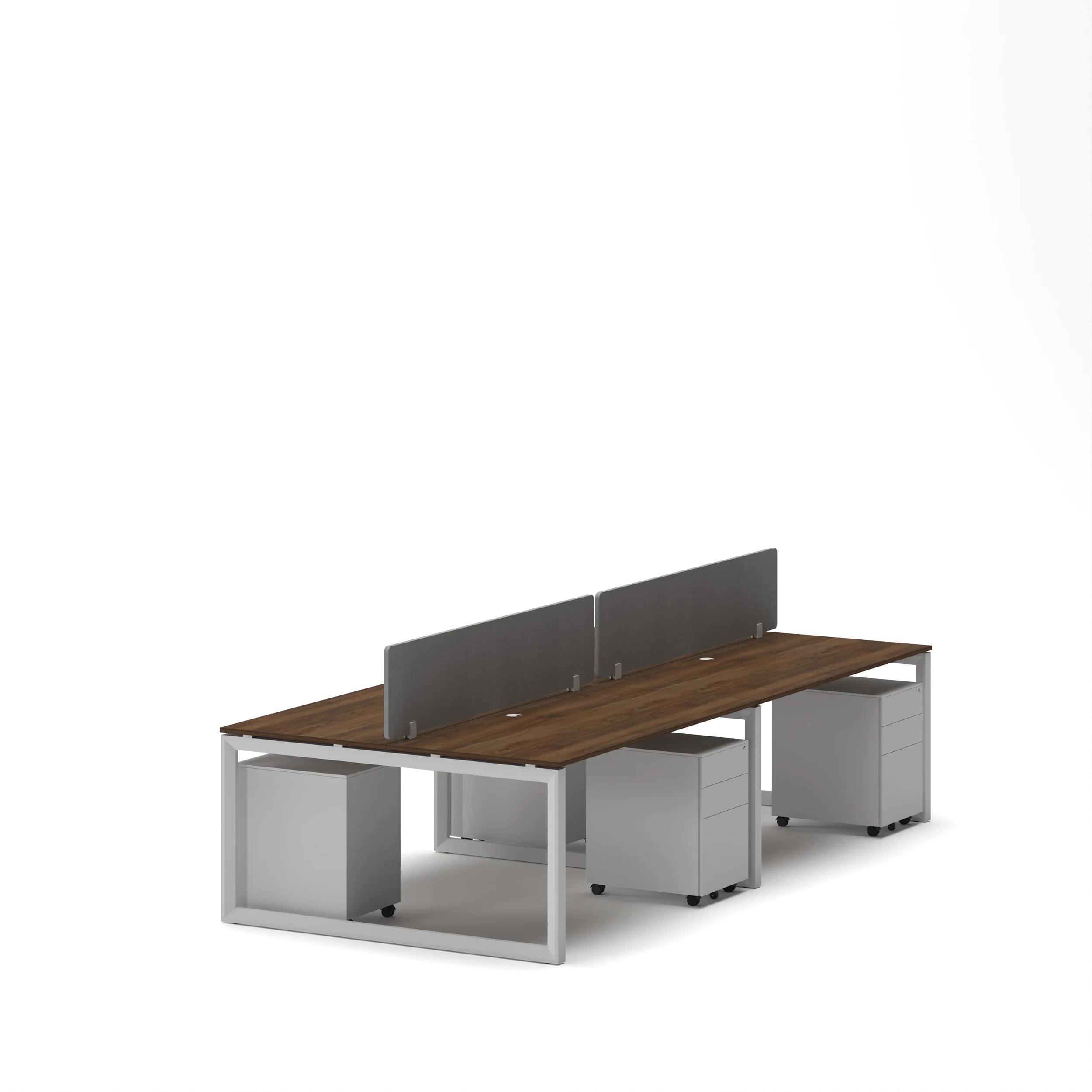4-Person Face-to-Face Cluster Workstation - Series O - Image 41
