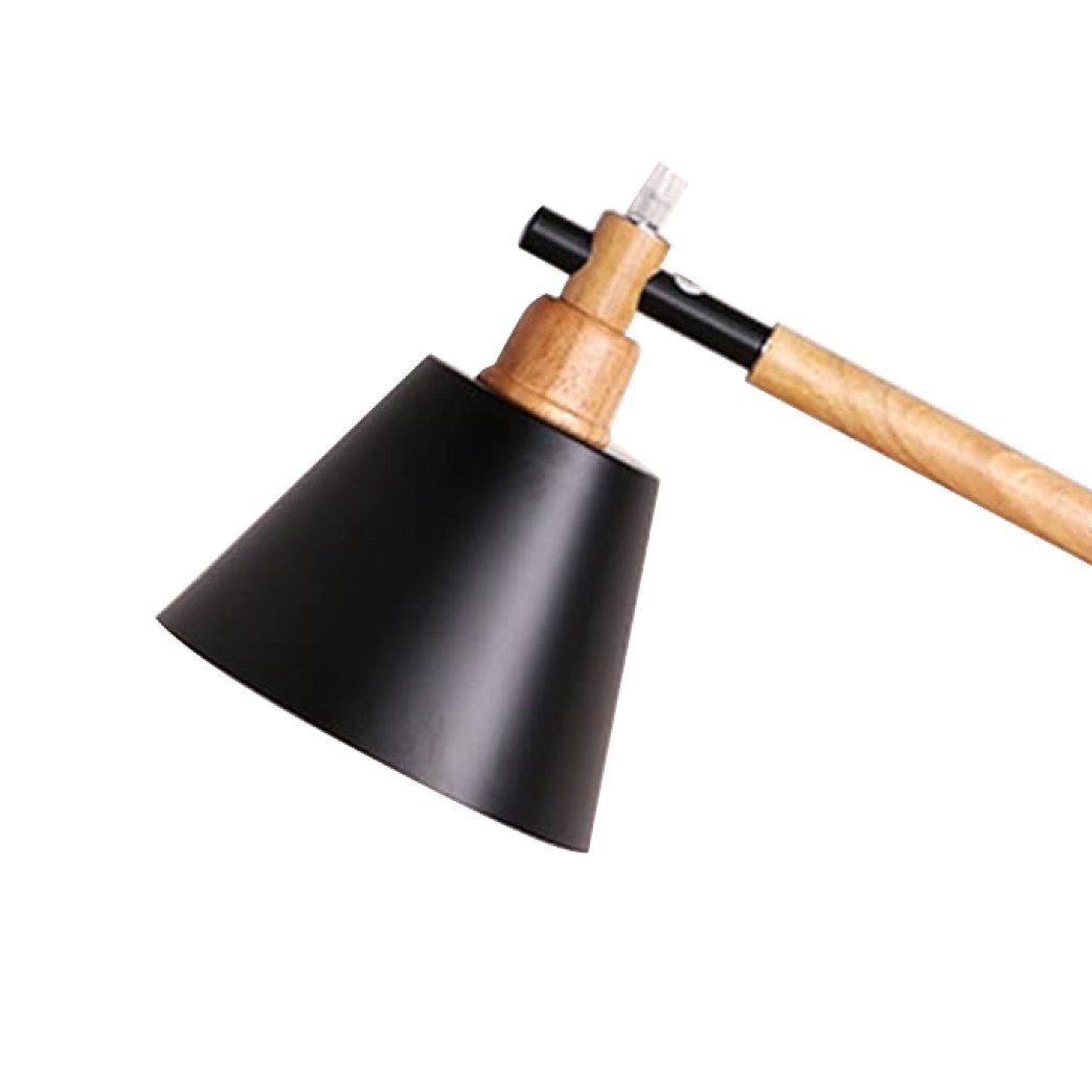 Nordic Wooden Floor Lamp - Image 2