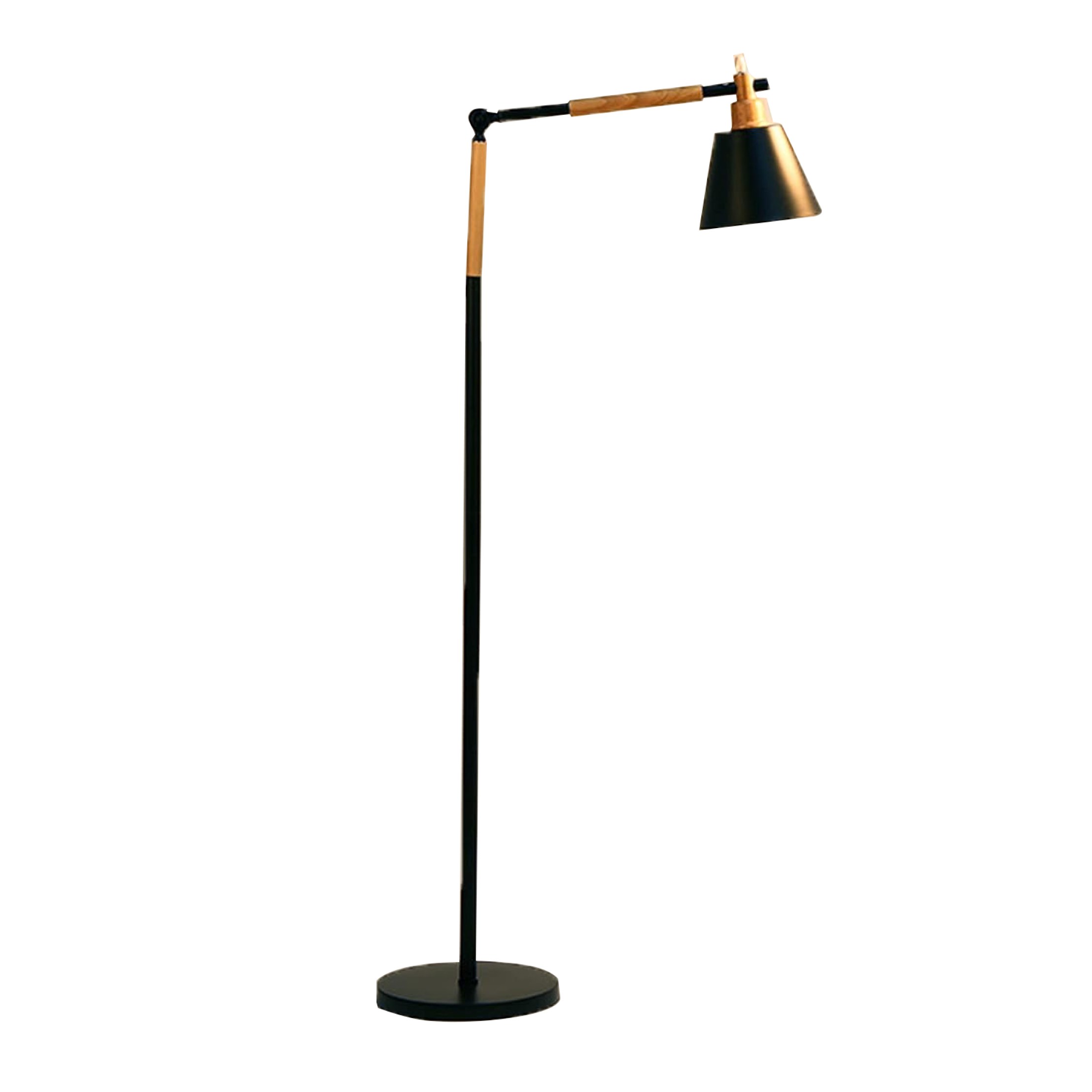 Nordic Wooden Floor Lamp - Image 3