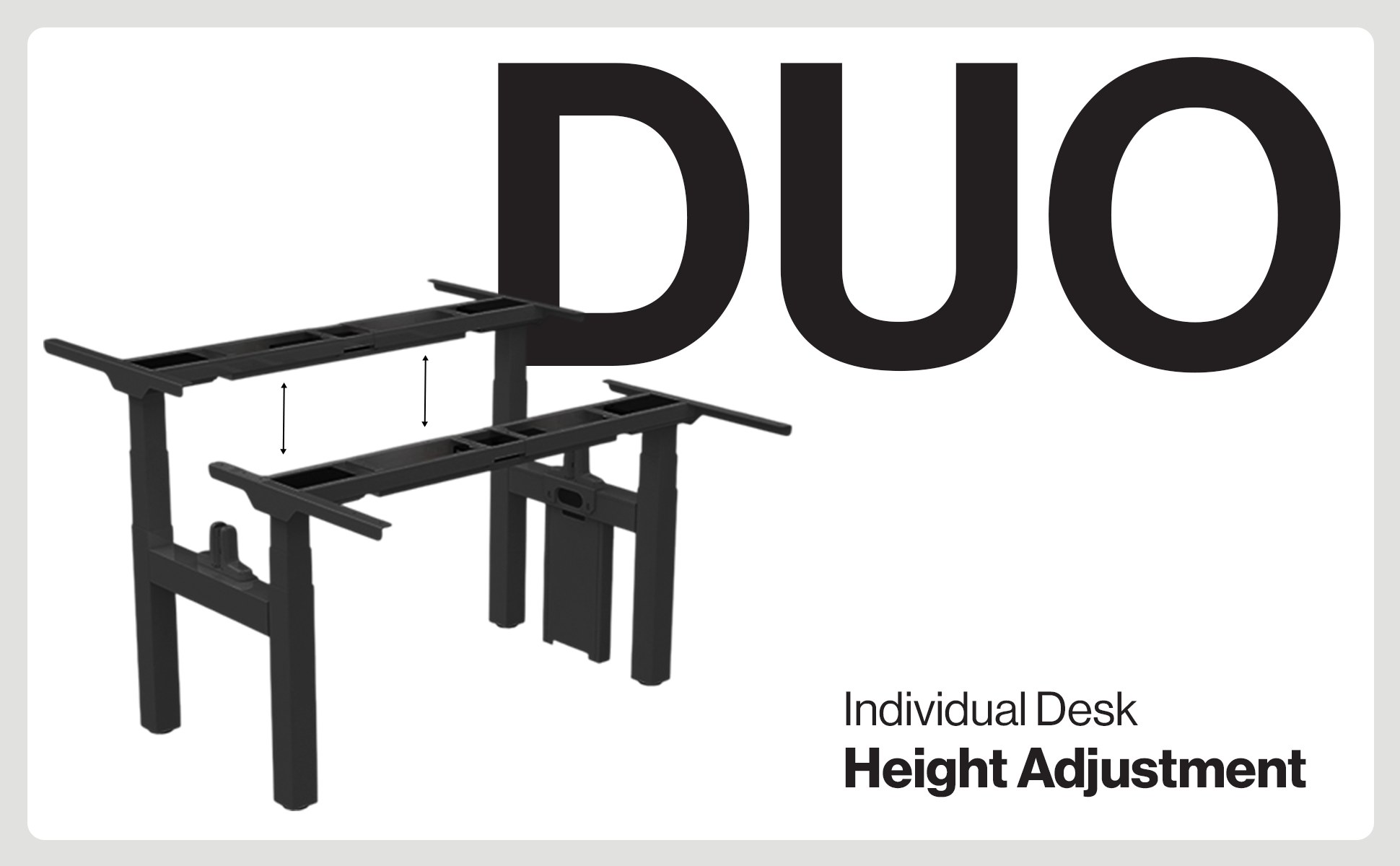 Duo Standing Desk Frame - Image 2