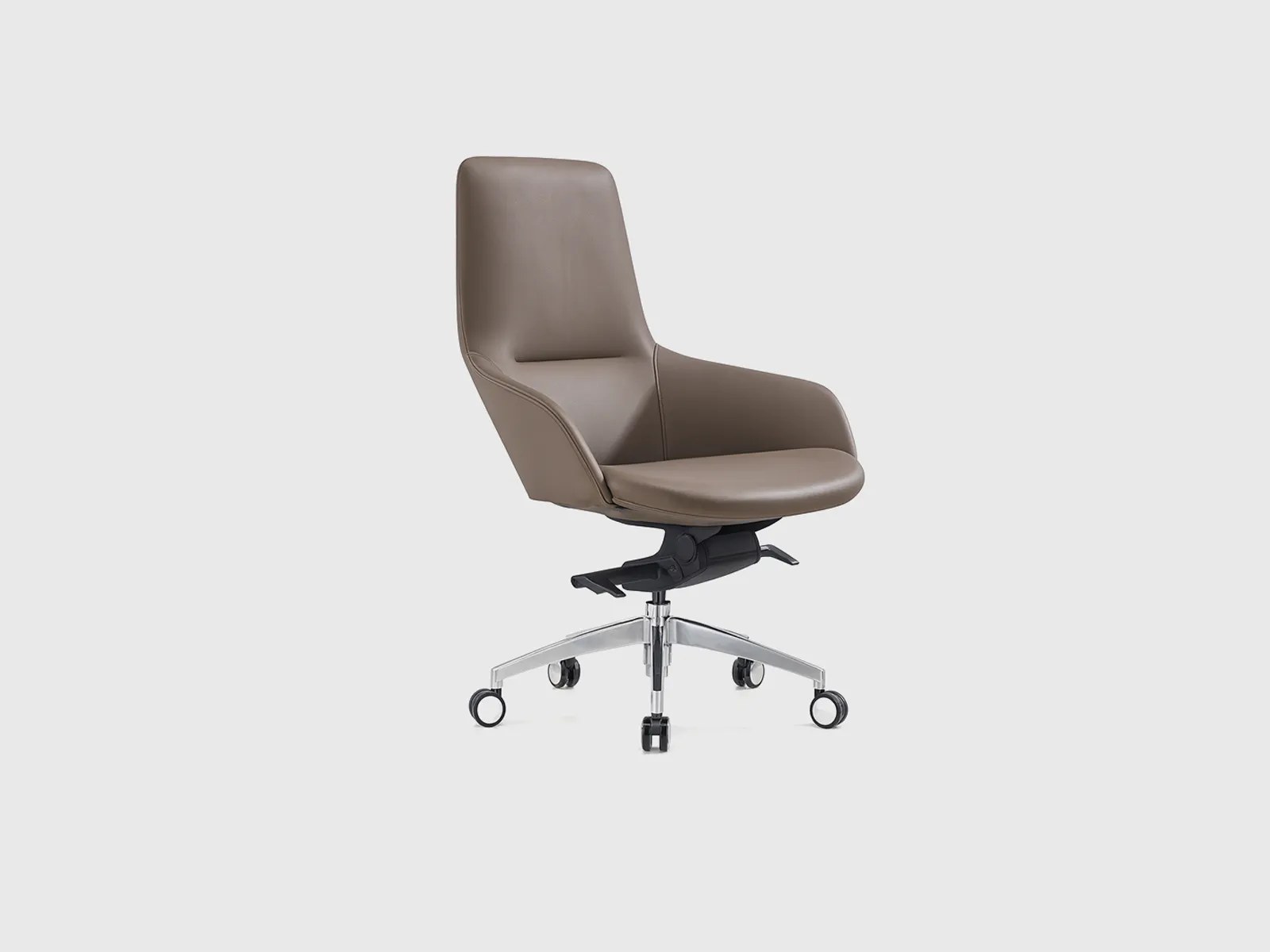 305B – Genuine Leather Executive Meeting Chair - Image 3