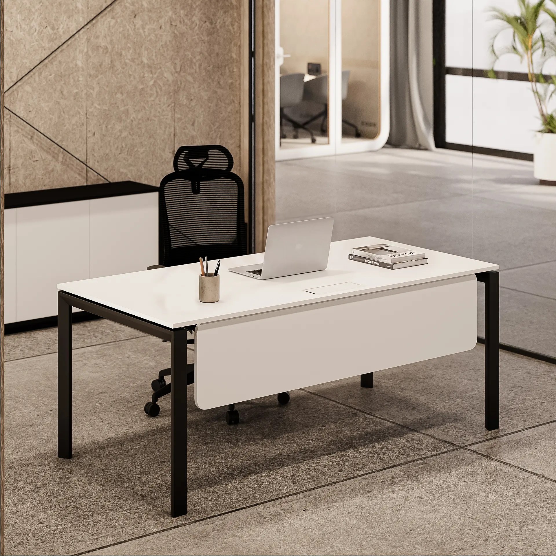 Eco U Rectangular Desk