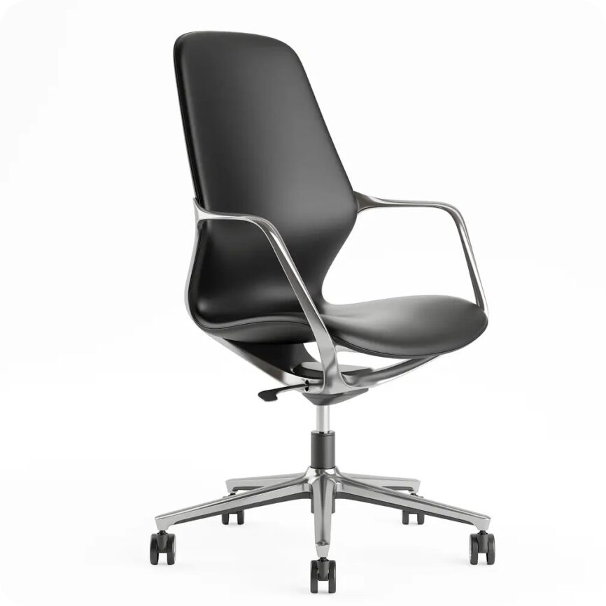 Aero High Back Chrome Guest Meeting Chair
