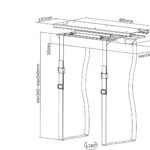 UNDER DESK CPU HOLDER