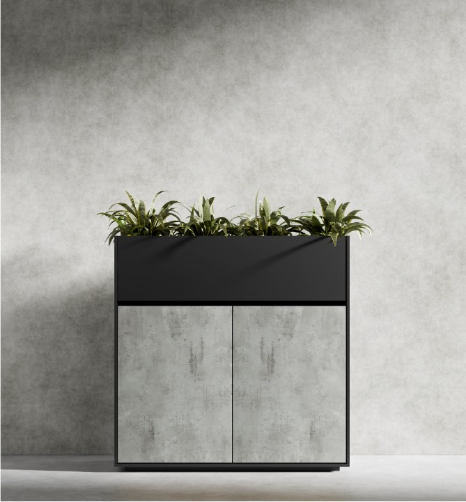 Series A – Planter Storage Cabinet 2-Door - Image 9