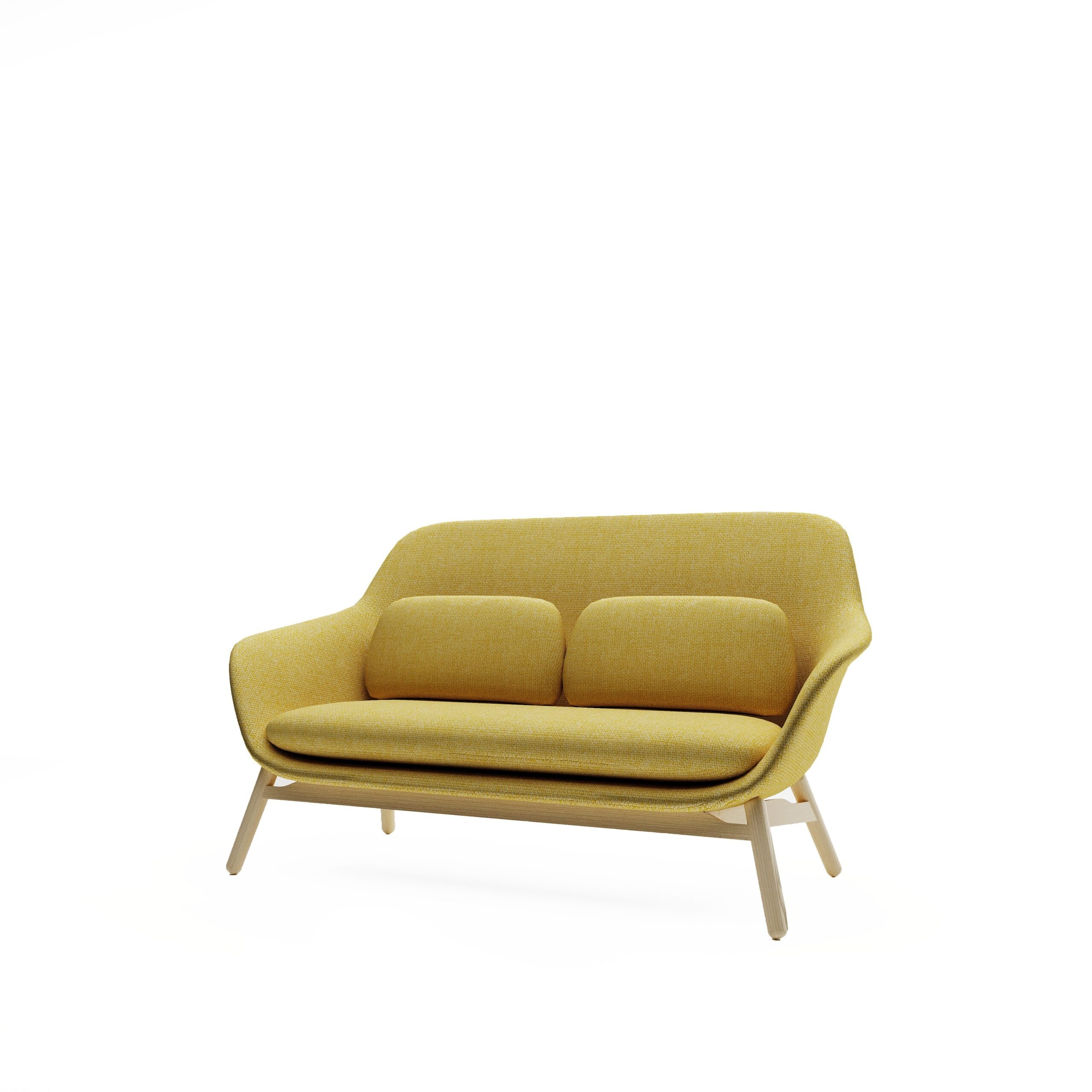 Melo Two Seater – Wooden Base