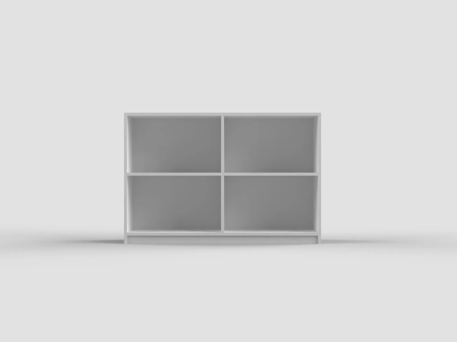 OS-01 – Wooden Open Storage Cabinet - Image 3