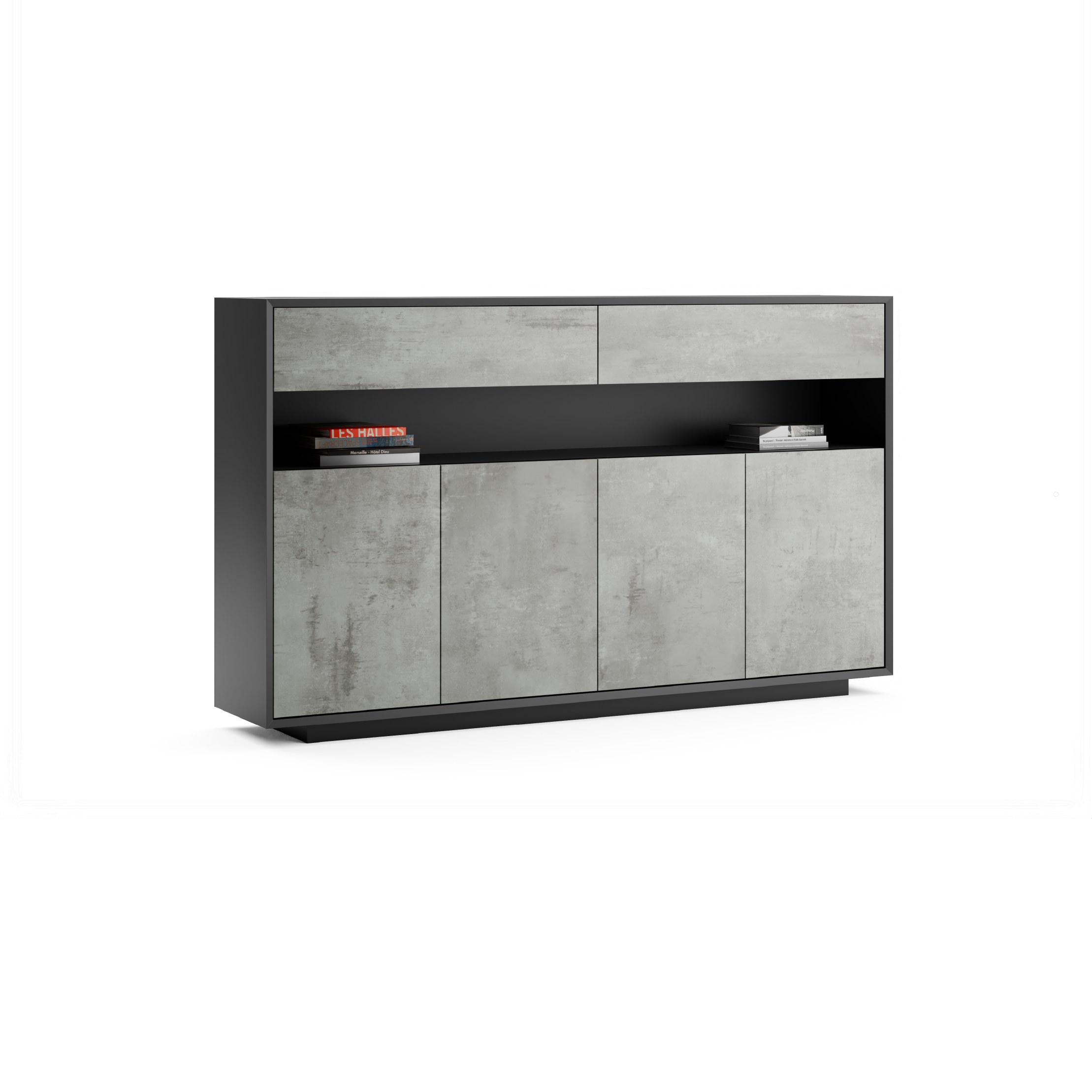 Series A Medium Height Credenza Cabinet - Image 11