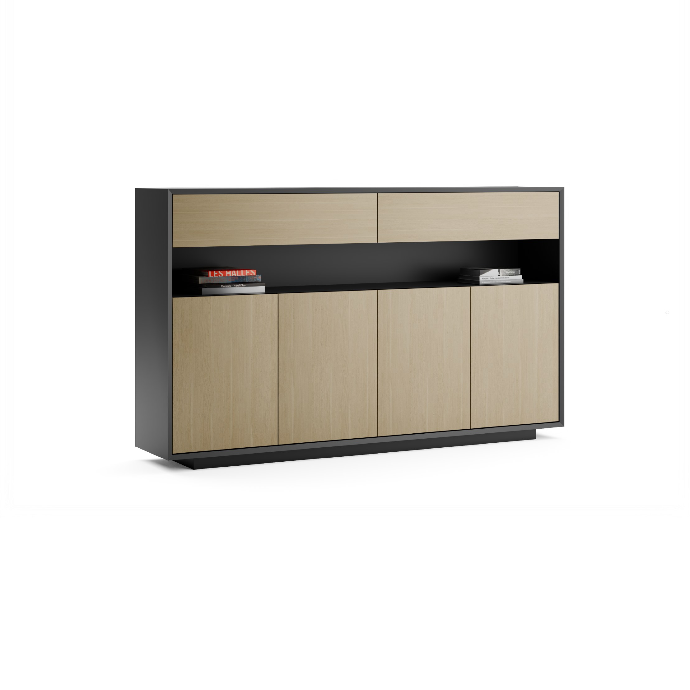 Series A Medium Height Credenza Cabinet - Image 13