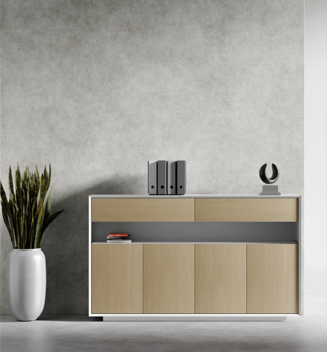 Series A Medium Height Credenza Cabinet - Image 21