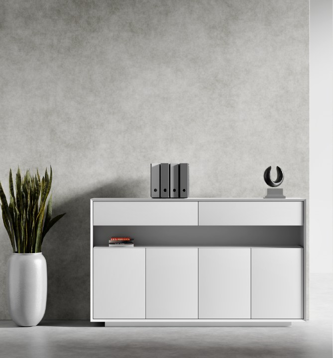 Series A Medium Height Credenza Cabinet - Image 24