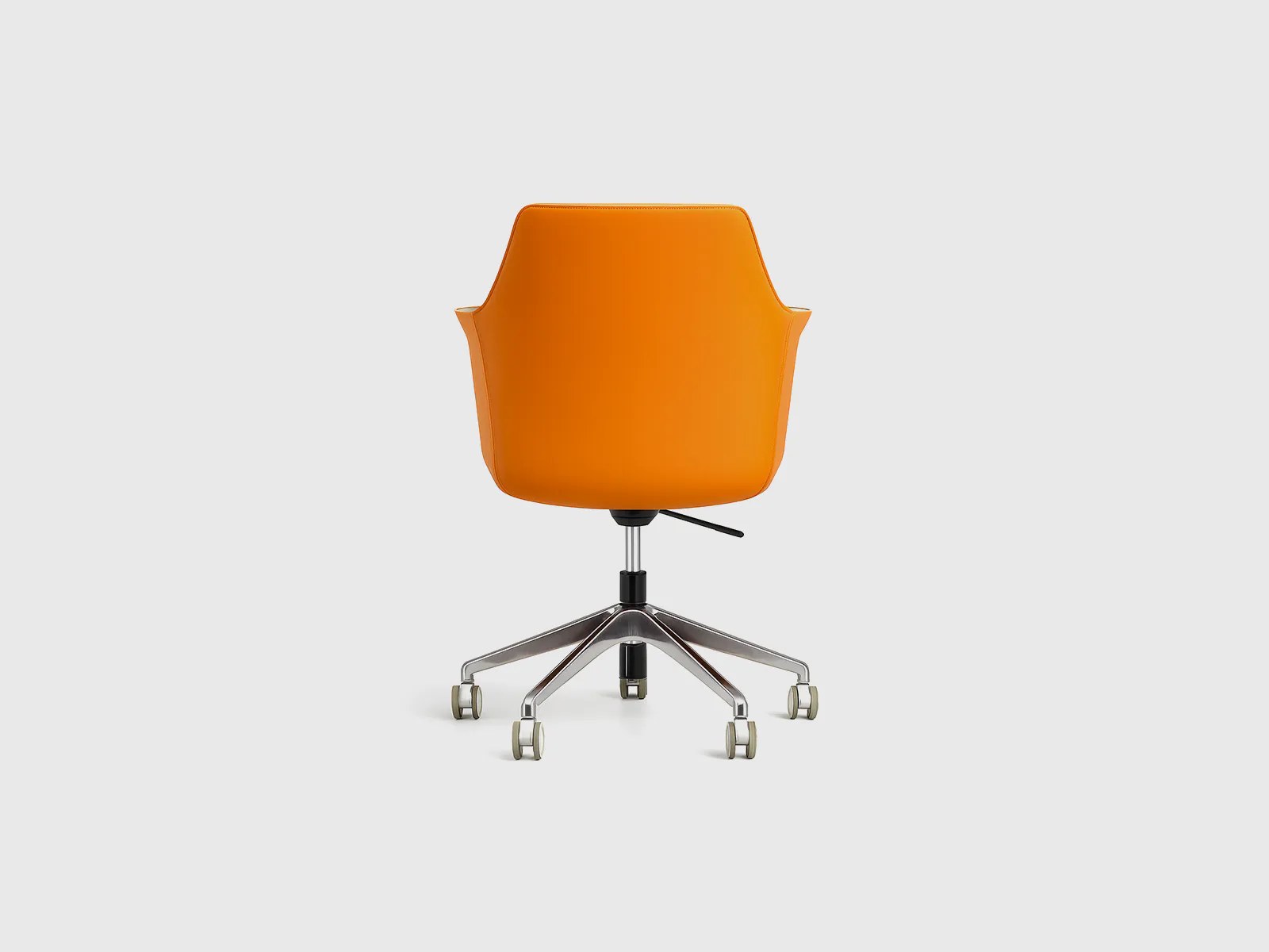 354B – Synthetic Leather Meeting Chair - Image 2