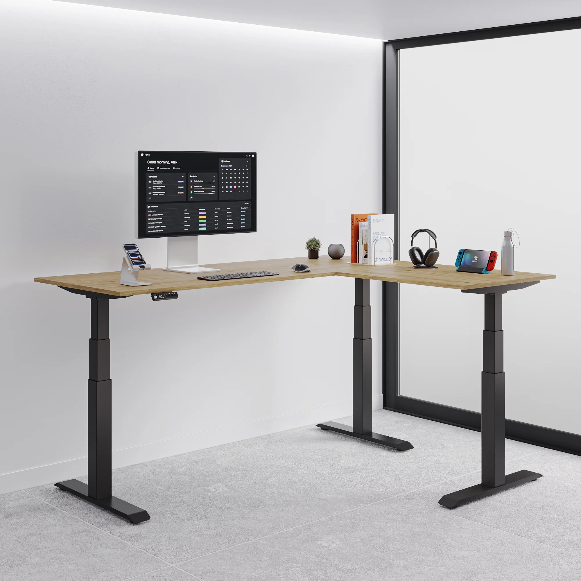 Studio - L Shaped Standing Desk - Image 122