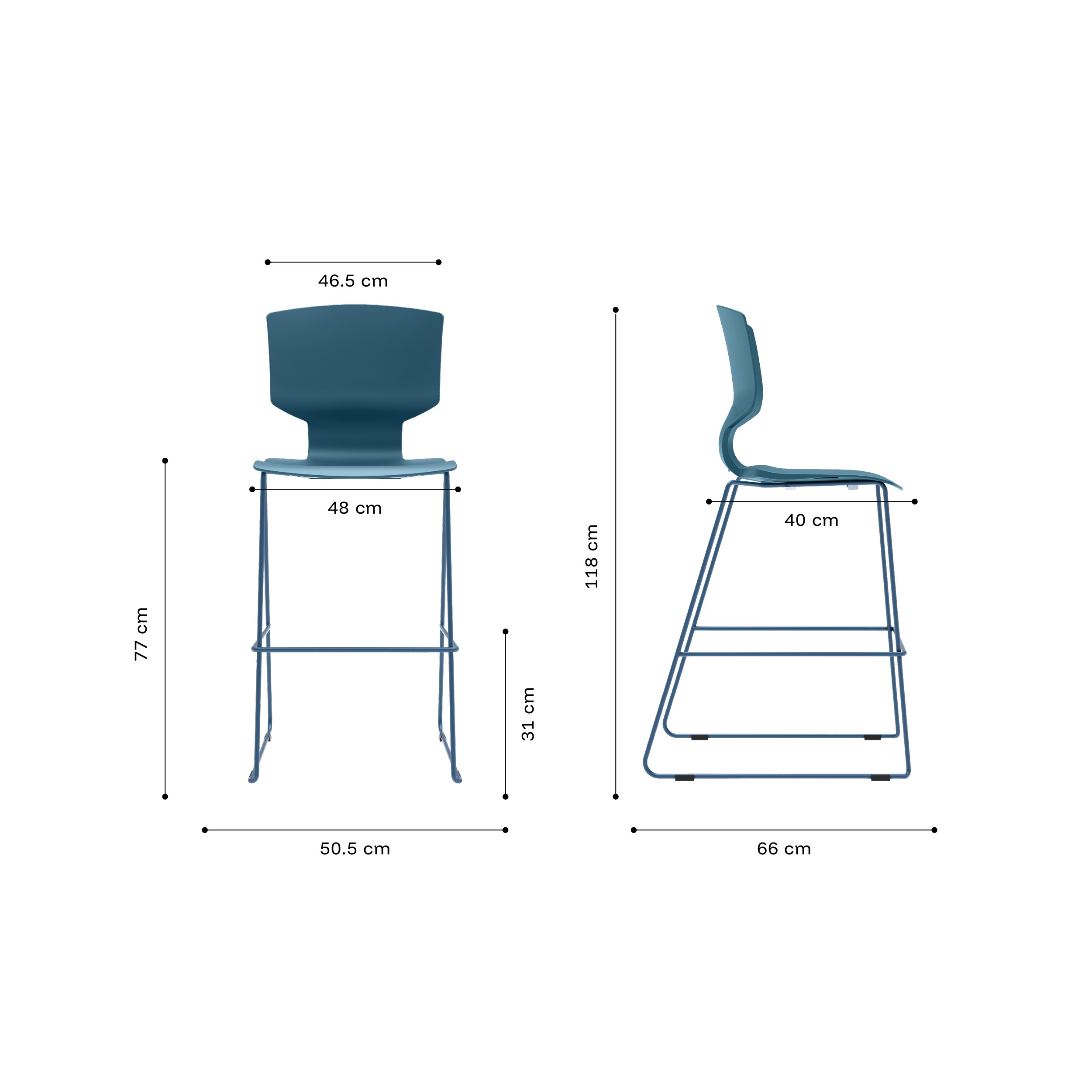 NAVO FORM High Stool - Image 3