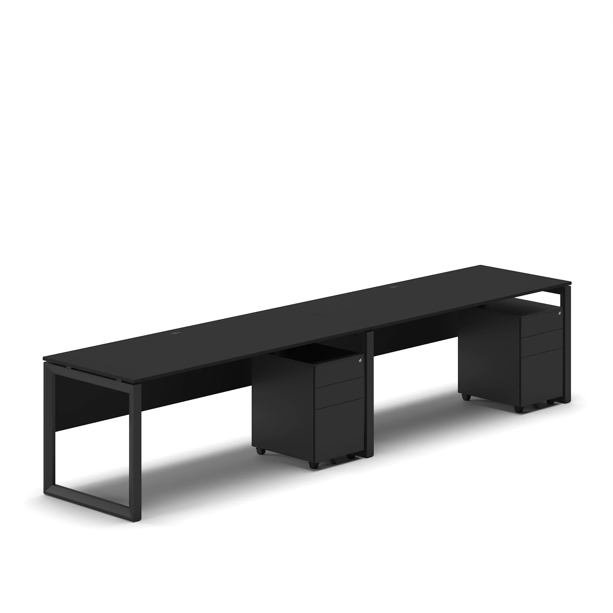 Linear Workstation Desk - Series O - Image 12