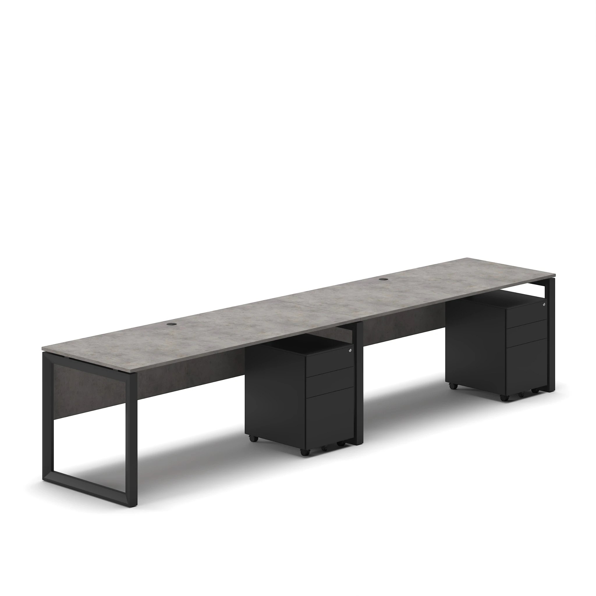 Linear Workstation Desk - Series O - Image 18