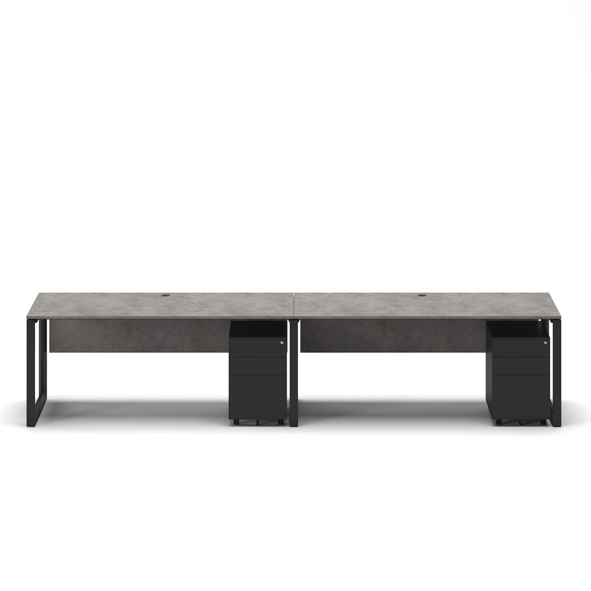 Linear Workstation Desk - Series O - Image 19