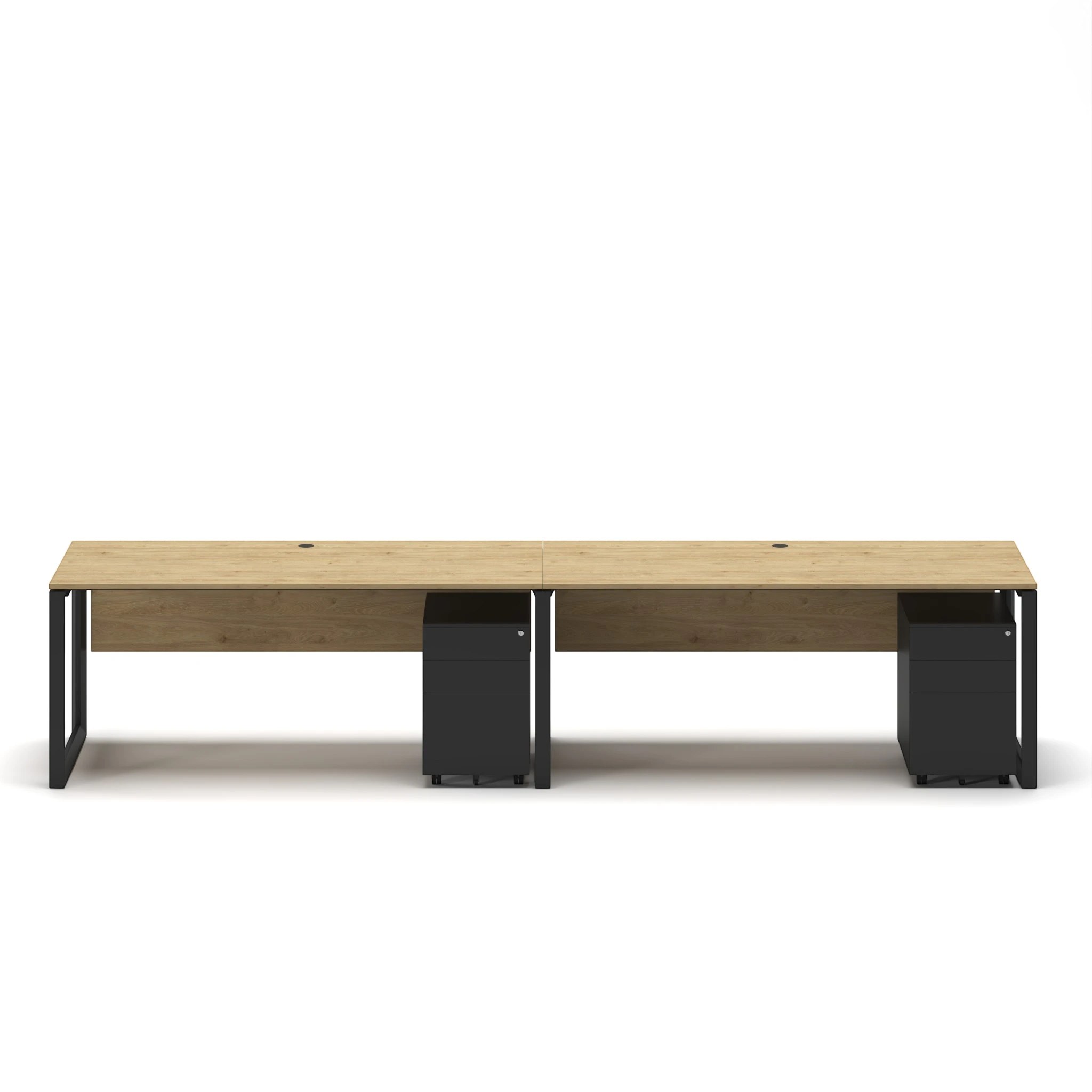 Linear Workstation Desk - Series O - Image 25