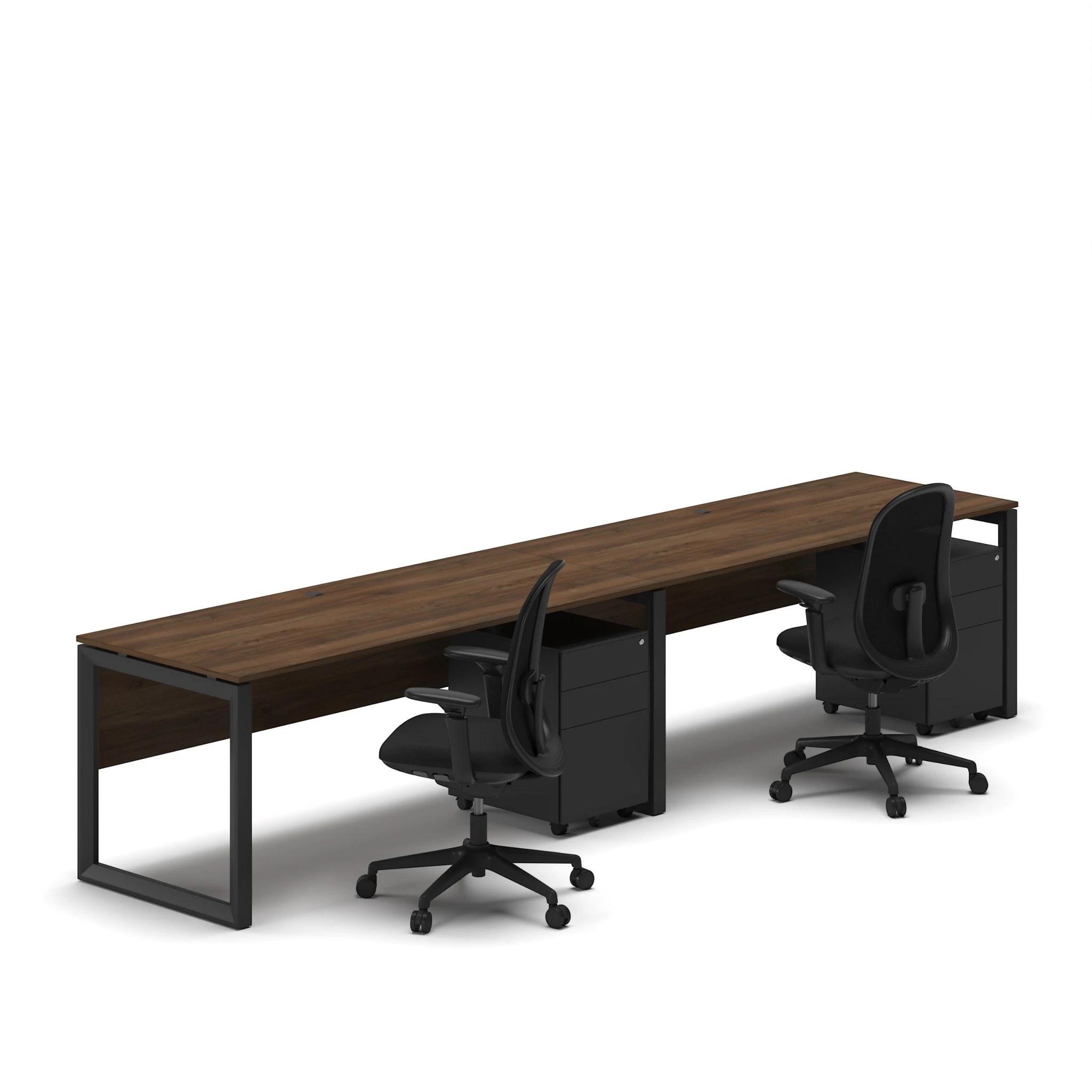 Linear Workstation Desk - Series O - Image 29