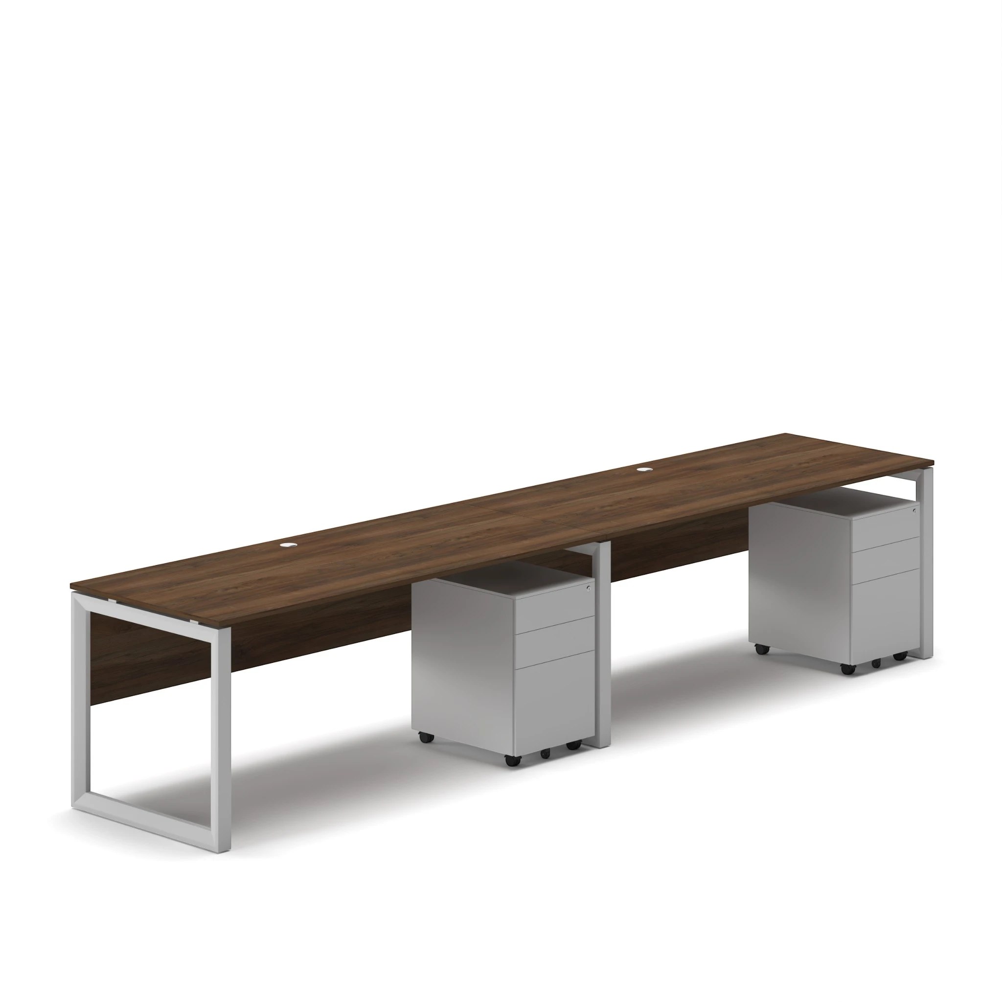 Linear Workstation Desk - Series O - Image 33