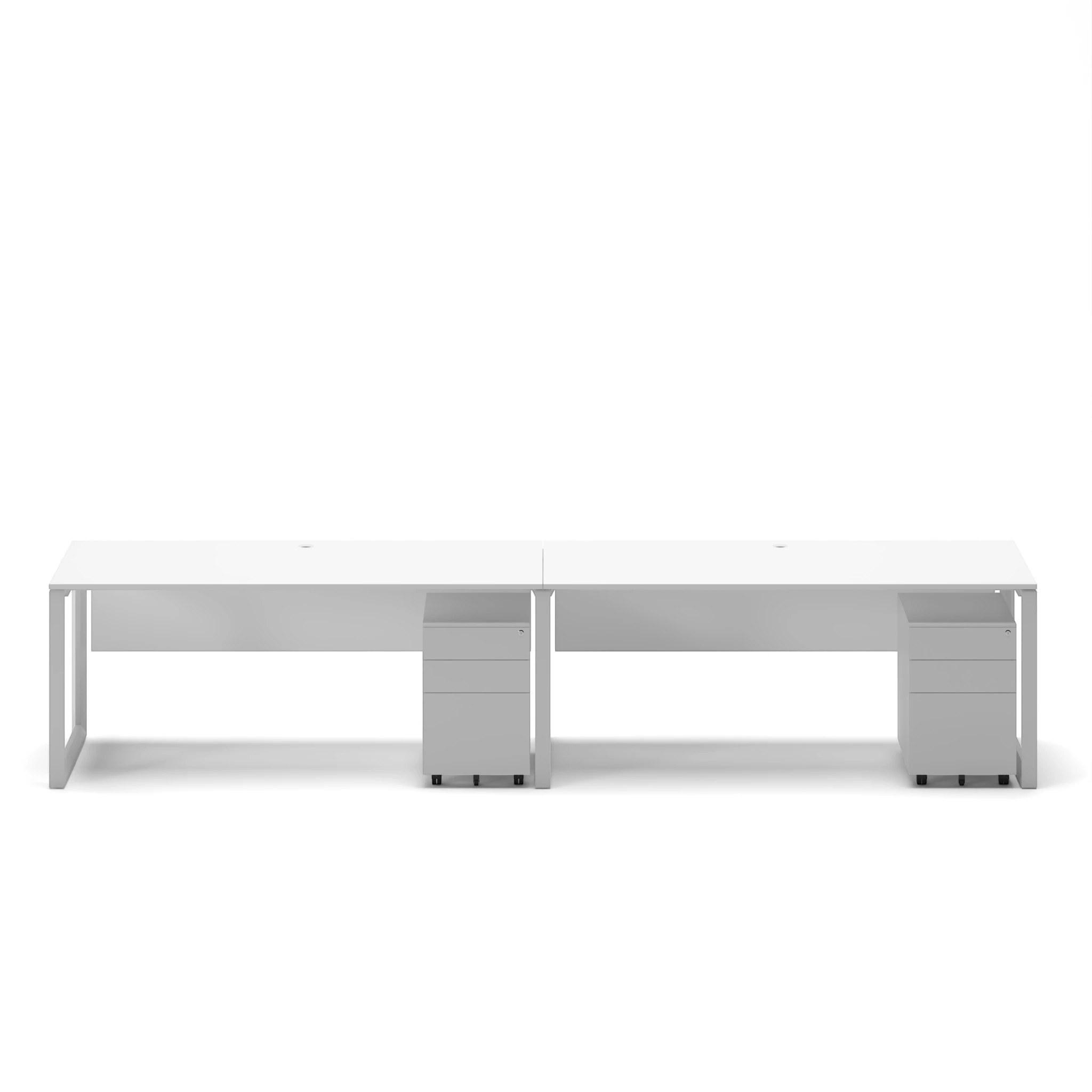 Linear Workstation Desk - Series O - Image 40