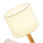 Wooden Stickman Table Lamp with Adjustable Frame