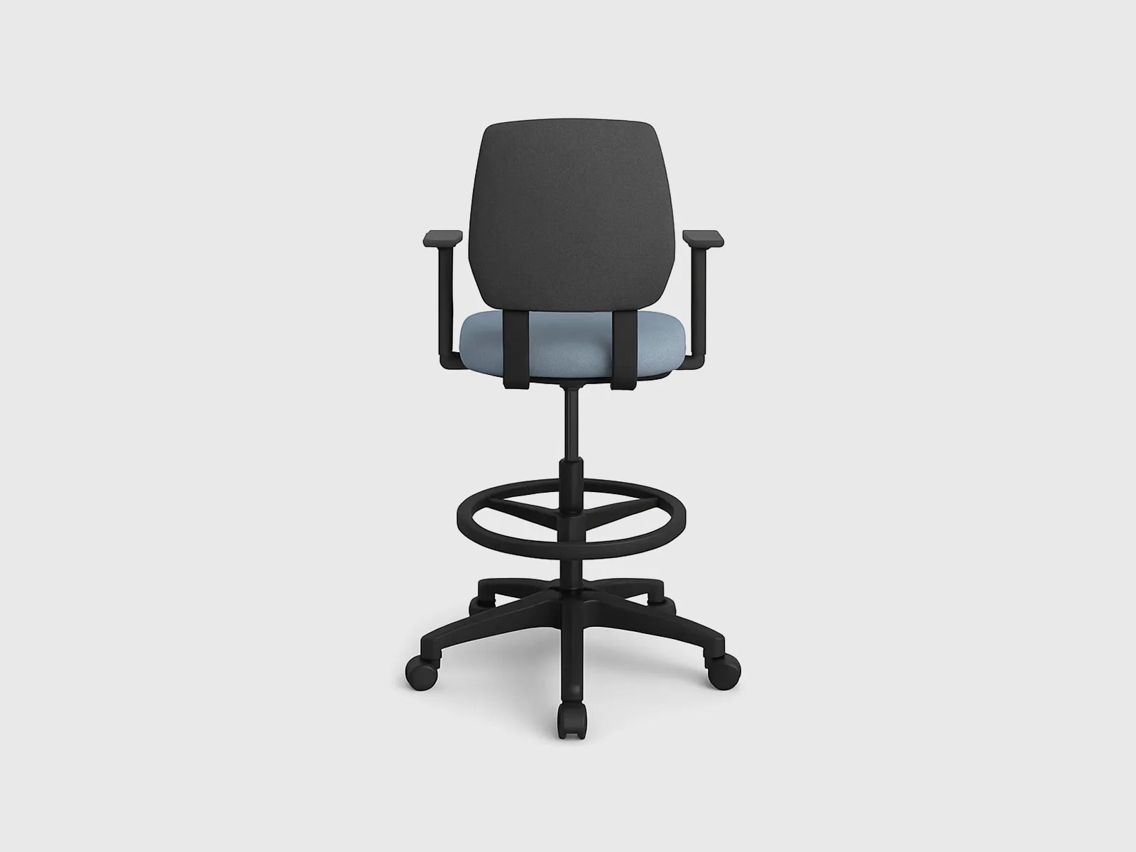 GARY – Swivel & Height-Adjustable Stool - Image 3