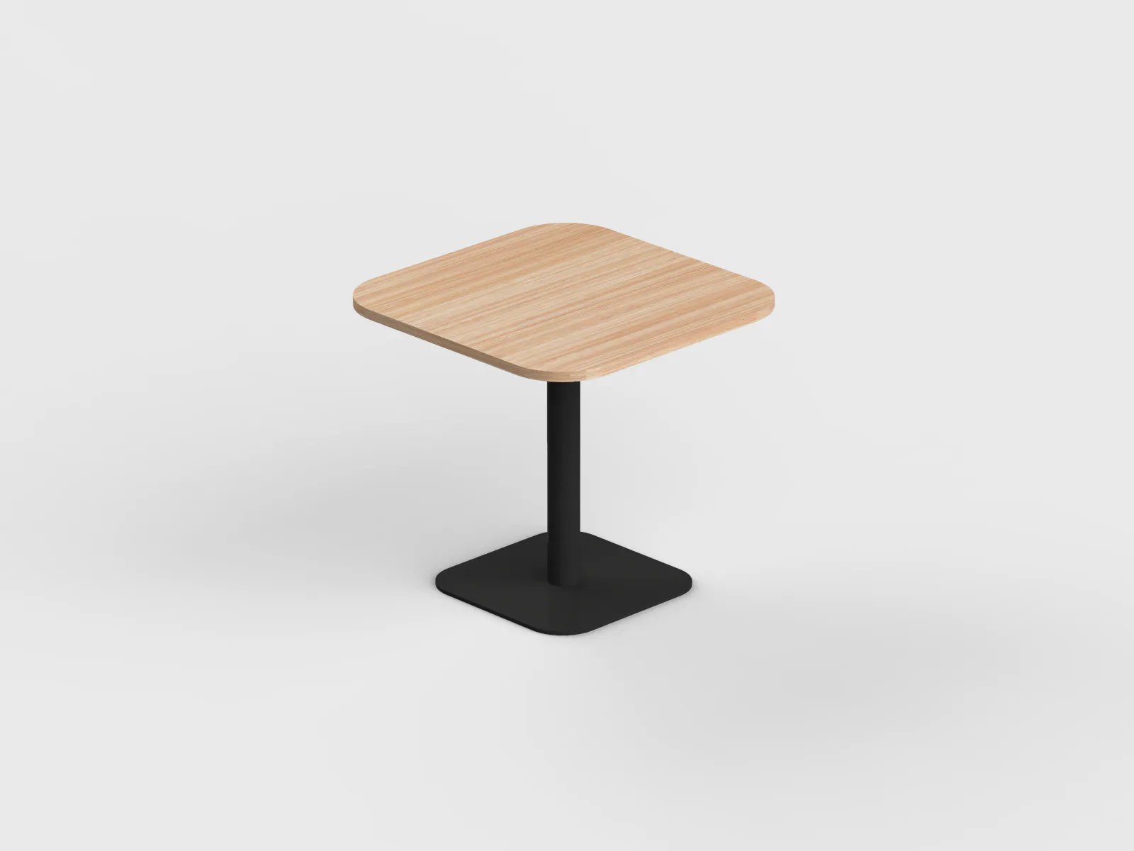 Square Shape Pantry Table with Curved Edge - Image 3