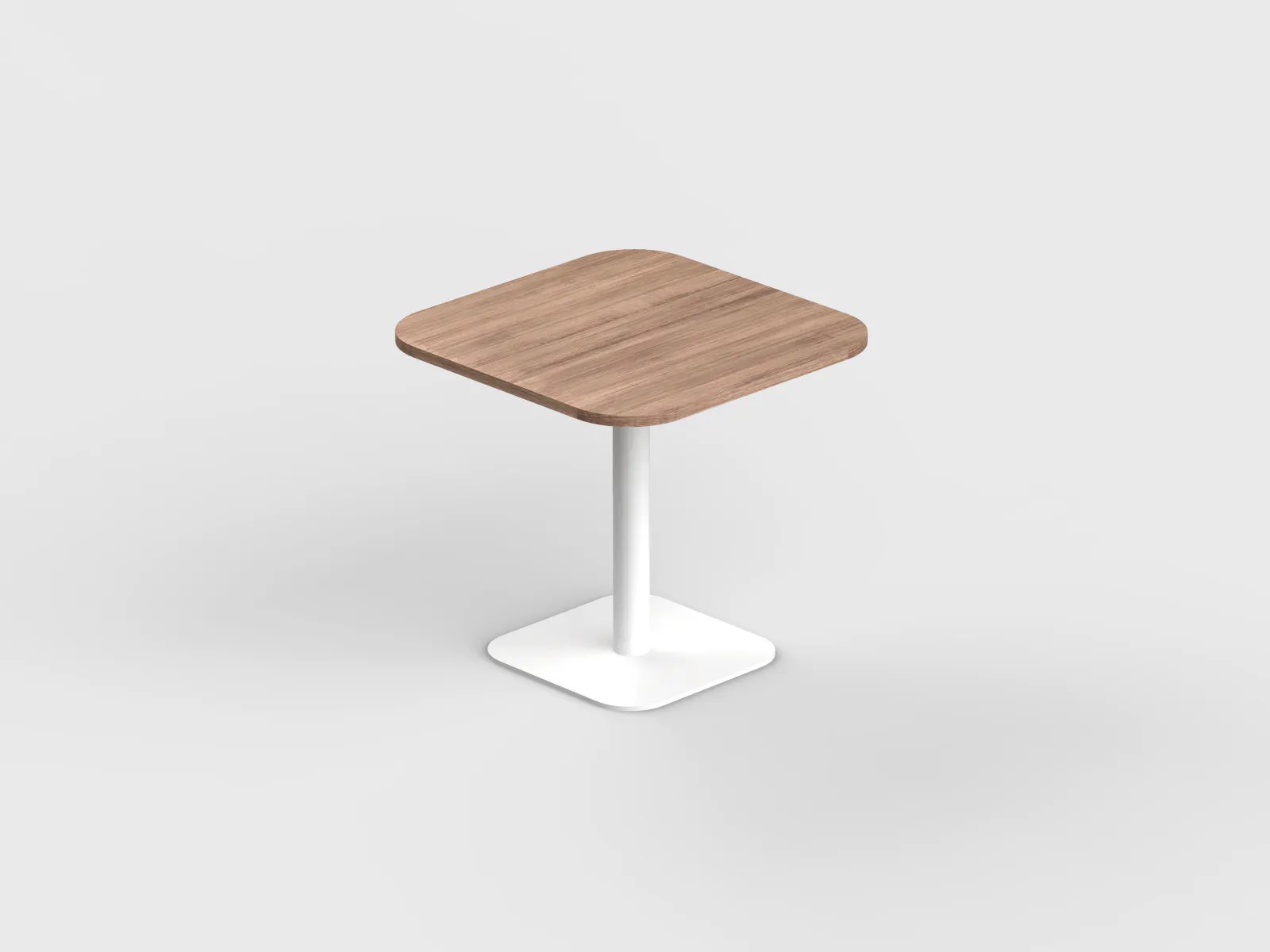 Square Shape Pantry Table with Curved Edge - Image 4